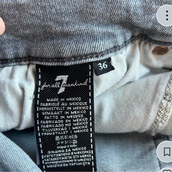 7 for All Mankind relaxed Austyn fit - Size 36 #7forallmankind - Picture 5 of 6